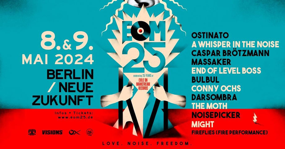 EOM25 Exile On Mainstream Festival Neue Zukunft
